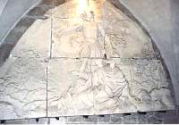 The apparition of the Archangel SaintMichael to Saint Aubert the year 708